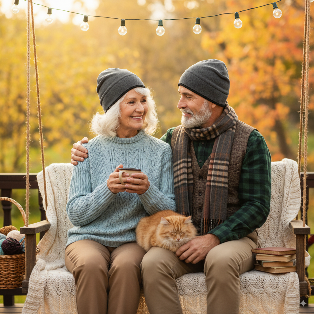 负离子远红外线保暖助眠帽 负离子远红外线保暖助眠帽-长辈