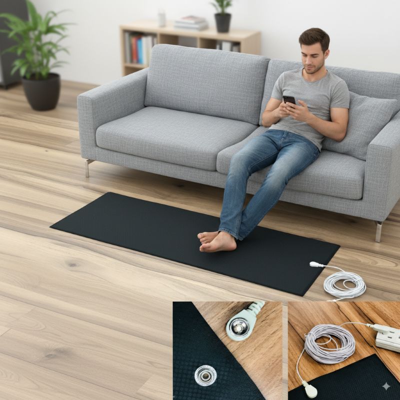 居家休闲接地气专用垫 接地气专用垫+配件线材