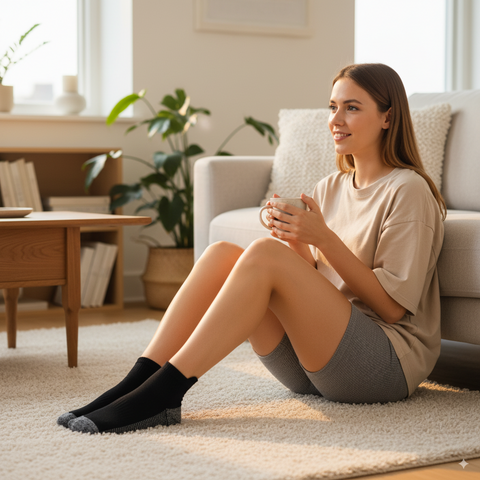 接地气导电纤维防臭袜｜MIT台湾制养生好袜