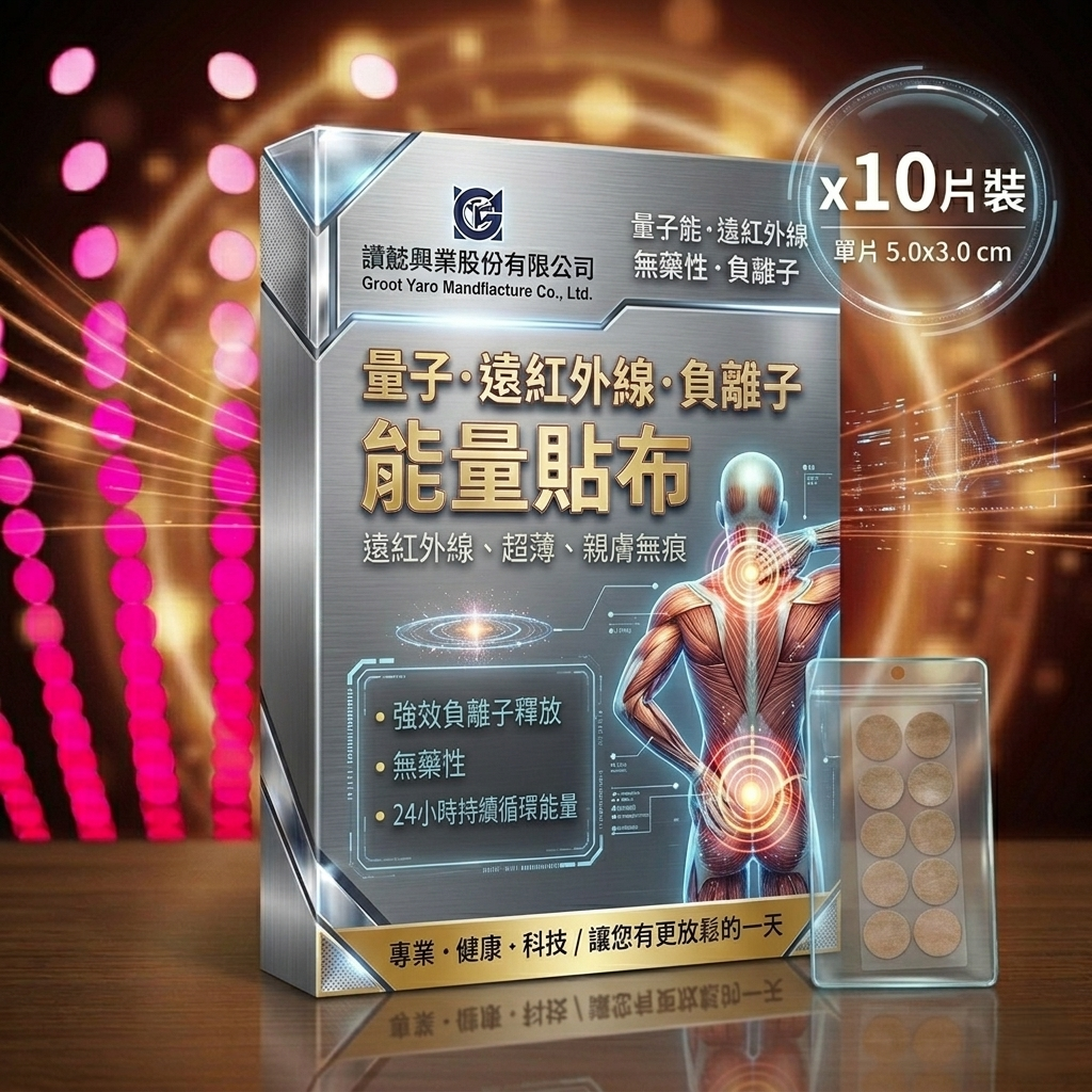 赞懿-远红外线+负离子量子能量贴布_2
