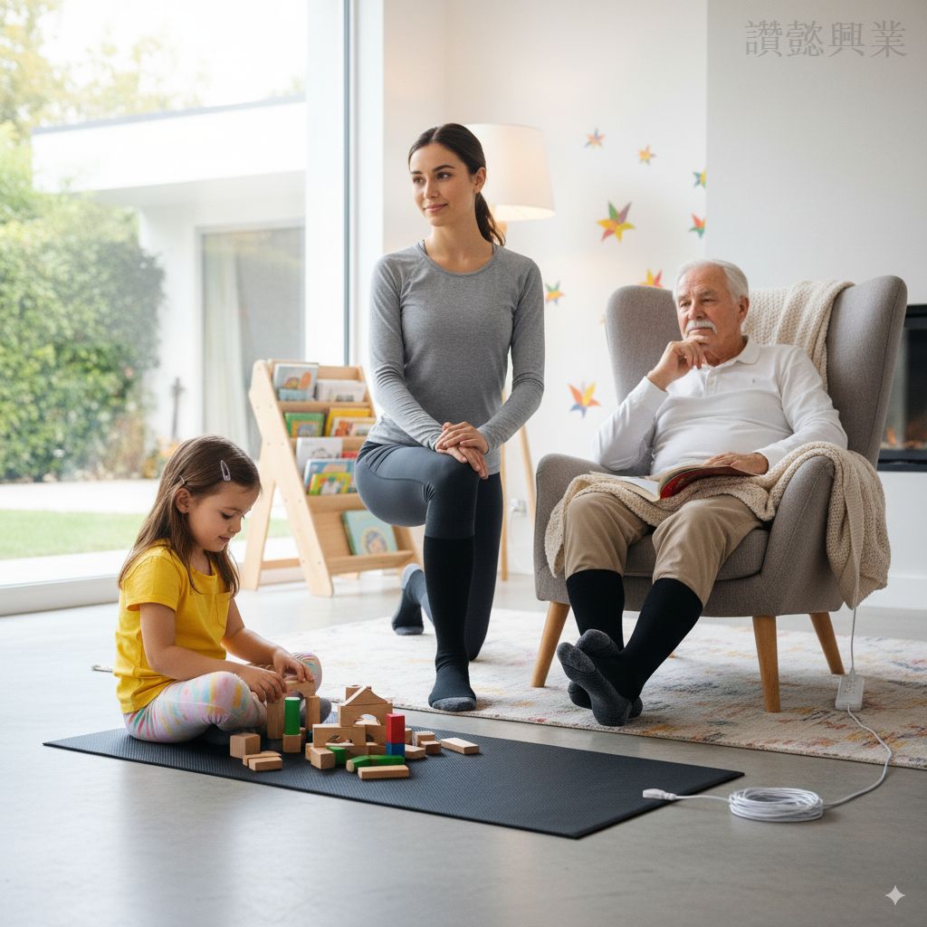 接地气导电纤维防臭袜｜MIT台湾制养生好袜